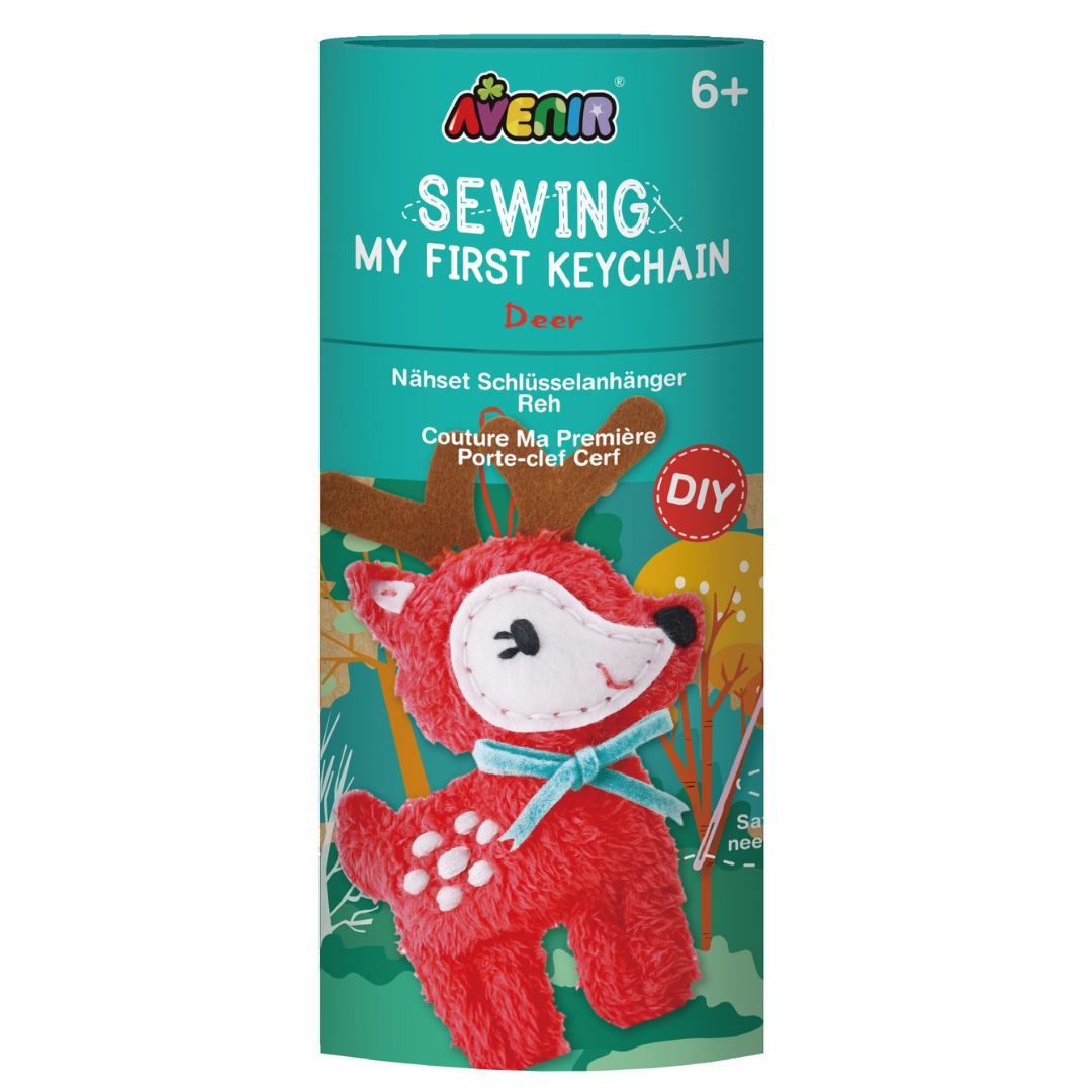 DIY Sewing Keychain - Deer