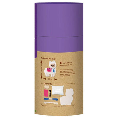 DIY Sewing Keychain - Llama