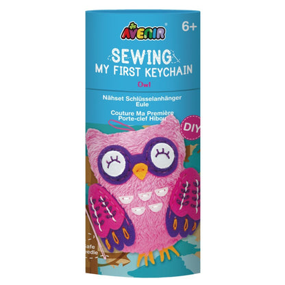 DIY Sewing Keychain - Owl